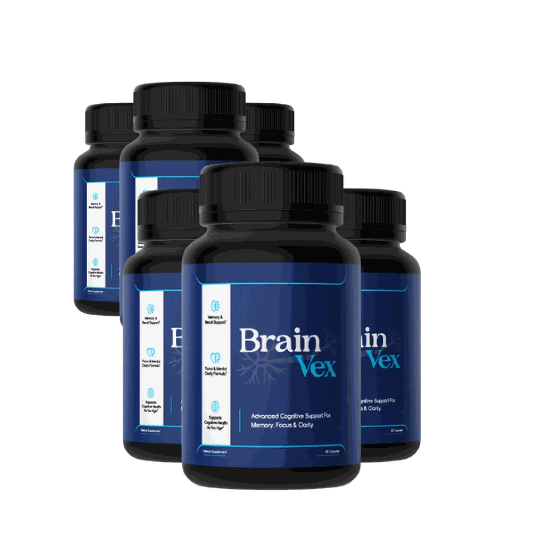 BrainVex™ Cognitive Support Supplement Bottles